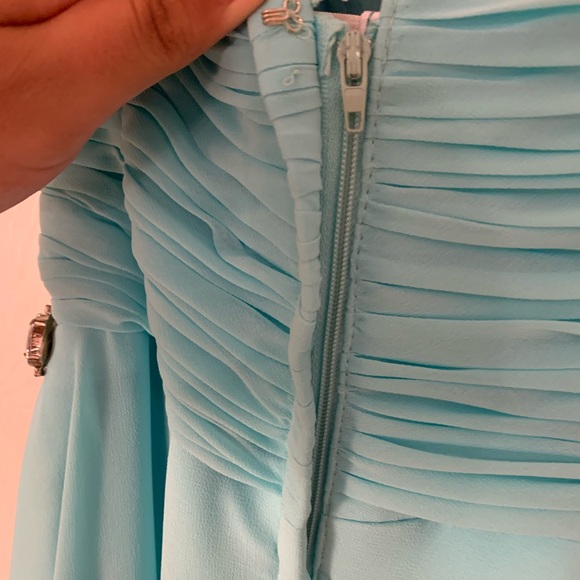 Formal Light Blue Dress - Picture 5 of 6